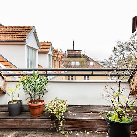 Rooftop 180M2 Loft With Private Sauna, Братислава Экстерьер фото