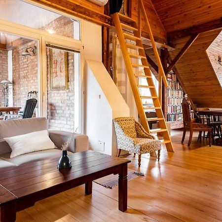 Rooftop 180M2 Loft With Private Sauna, Братислава Экстерьер фото